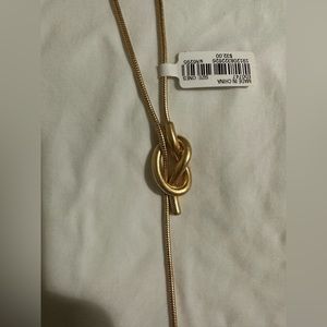 Madewell Knotshine Necklace, NWT